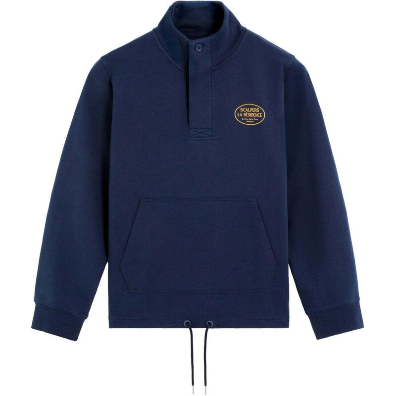 Scalpers Mikina námornícka modrá 66038669