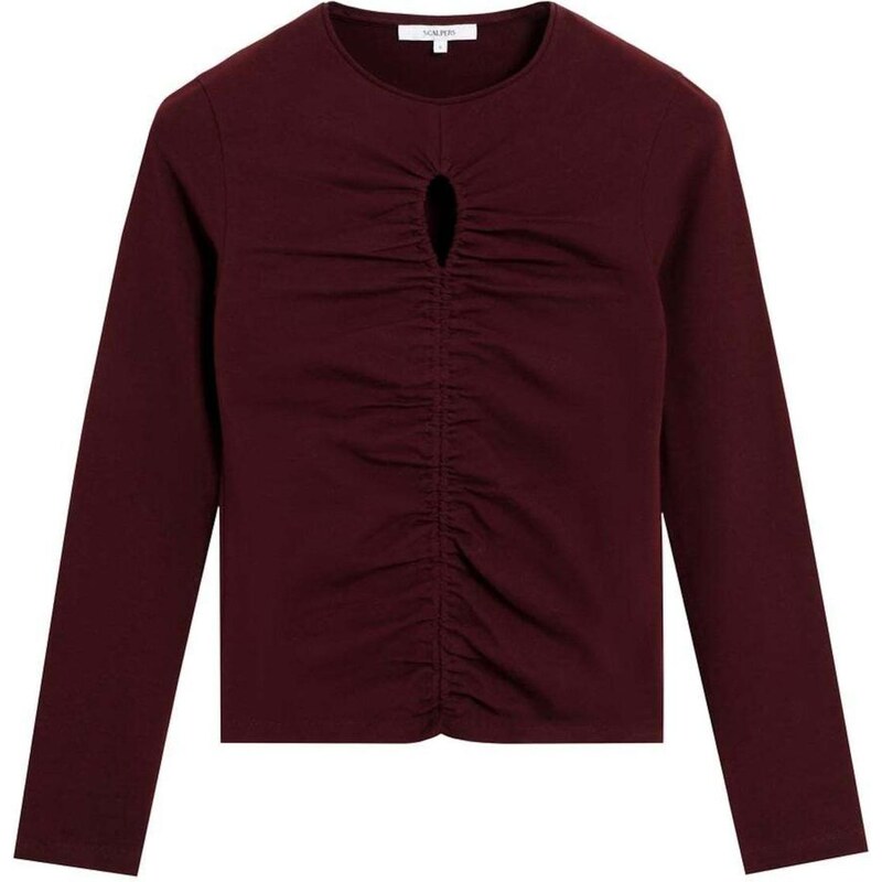 Scalpers Tričko burgundská 66038699