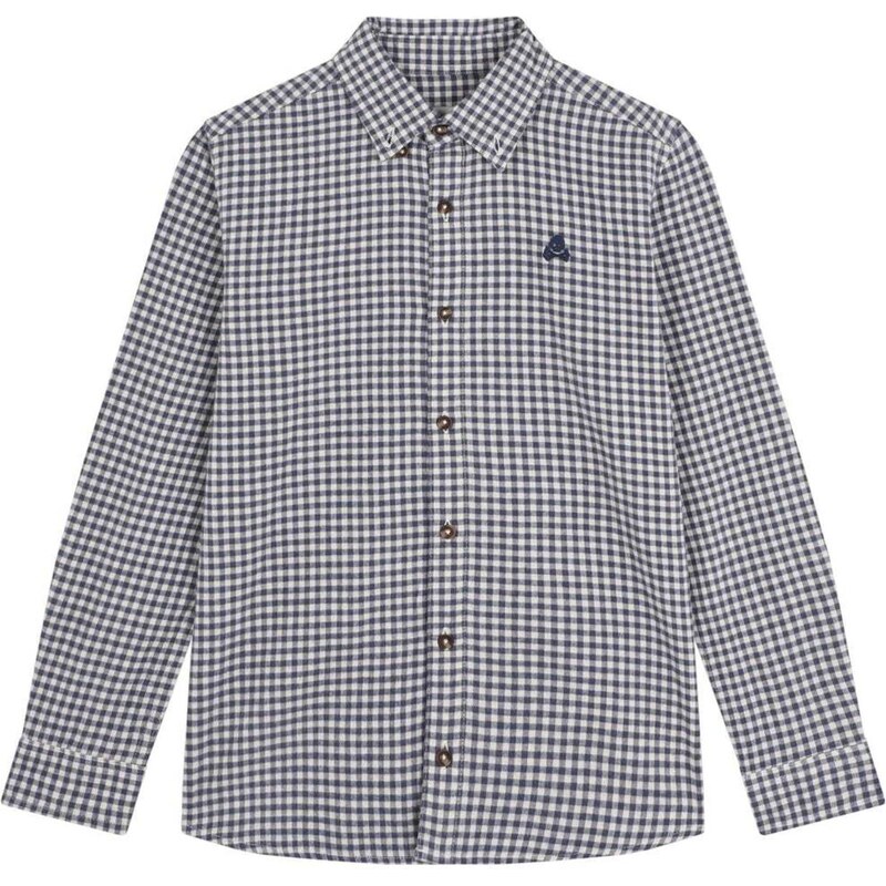 Scalpers Košeľa modrá / biela 66038700