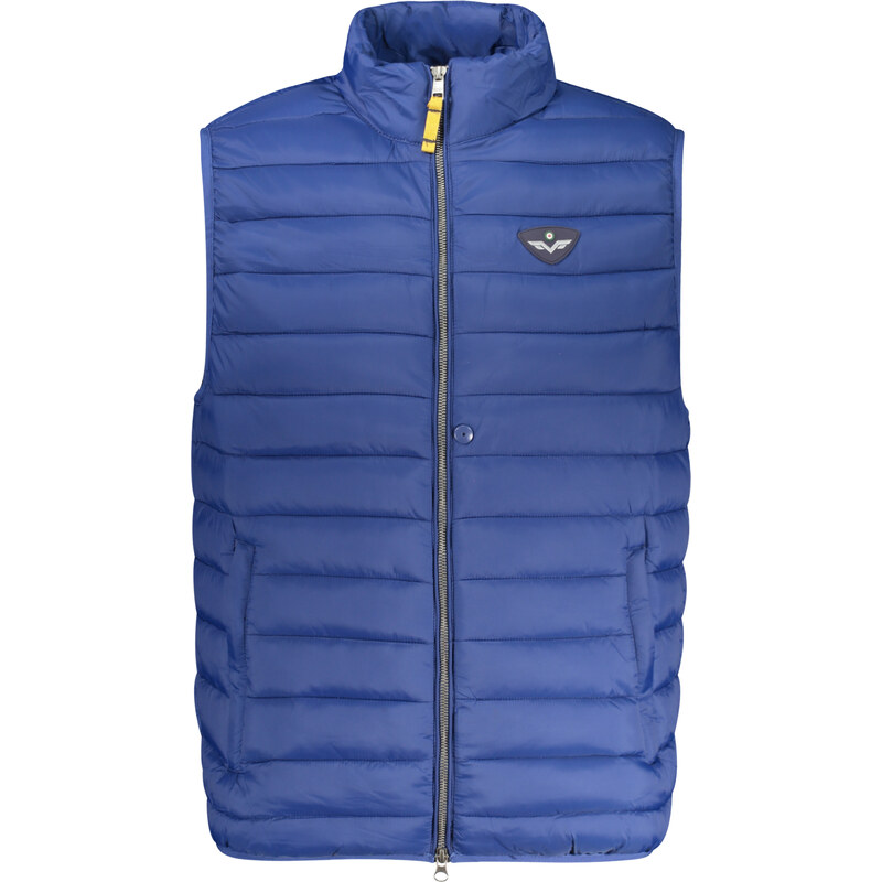 Praktická Pánska Vesta so zipsom a logom ARMATA DI MARE Modrá 67113575