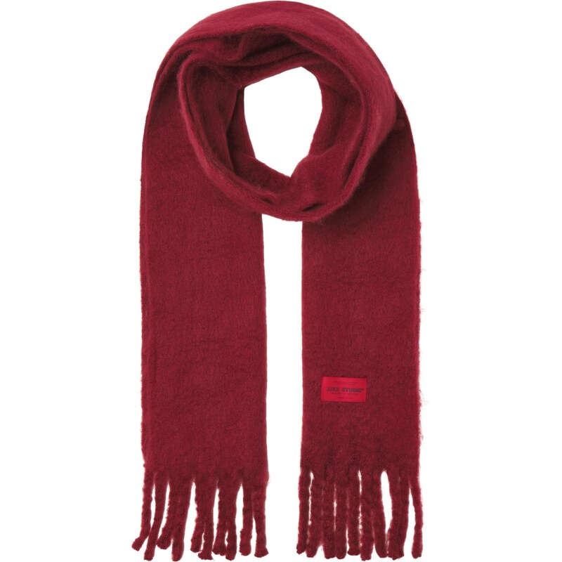 JJXX Šál JXLeslie vínovo červená 66039054