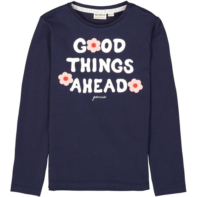 GARCIA Tričko námornícka modrá / staroružová / červená / biela 66039071