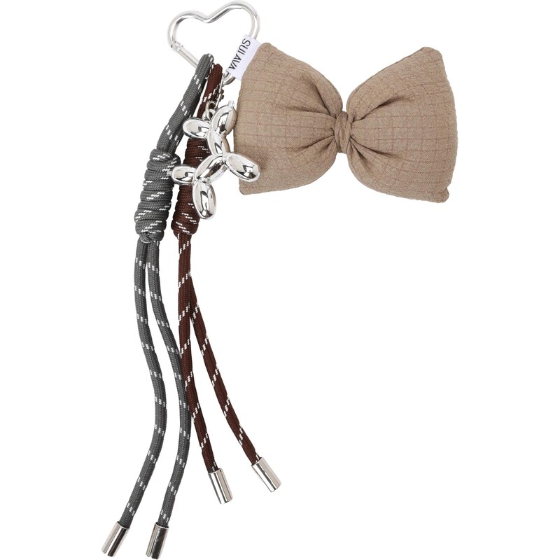 SUI AVA Prívesky na kľúče tmavobéžová / hnedá / sivá / strieborná 66057399