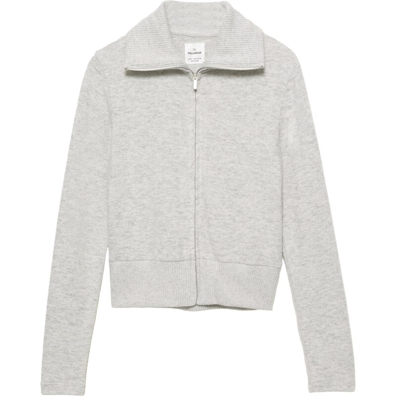 Pull&Bear Kardigán svetlosivá 66039140