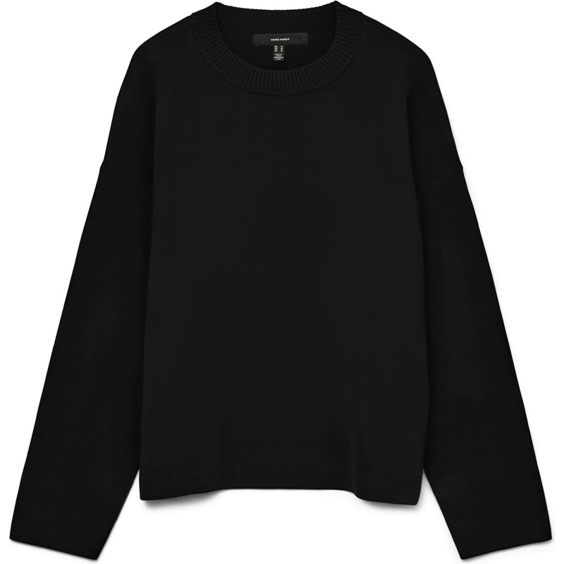 VERO MODA Sveter VMSILJE čierna 66039356