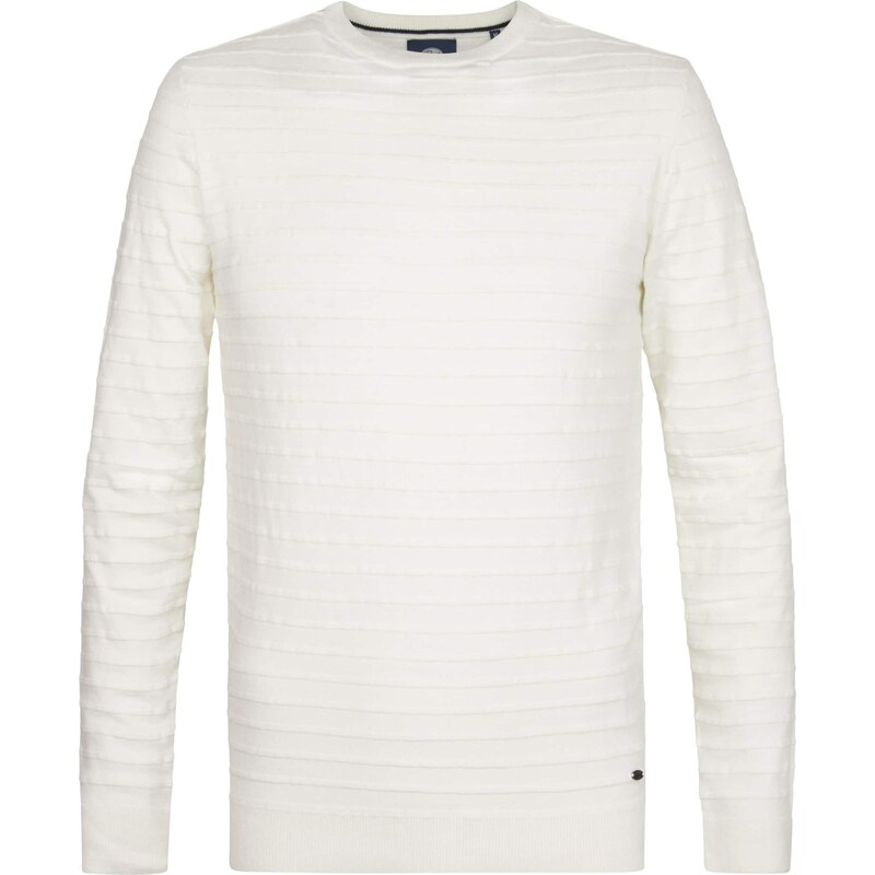 Petrol Industries Sveter Thornewood biela 66039461