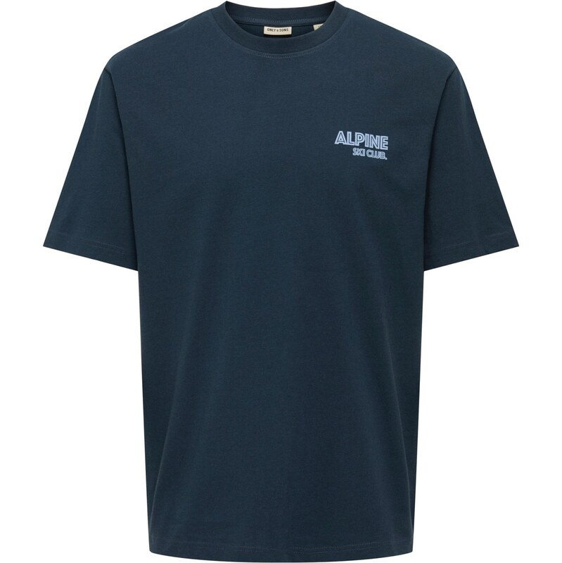 Only & Sons Tričko ONSMILO tmavomodrá / svetlomodrá 66039887