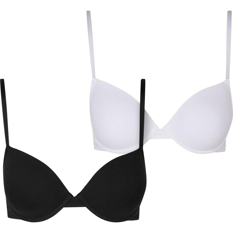 Urban Classics Podprsenka čierna / šedobiela 66037235