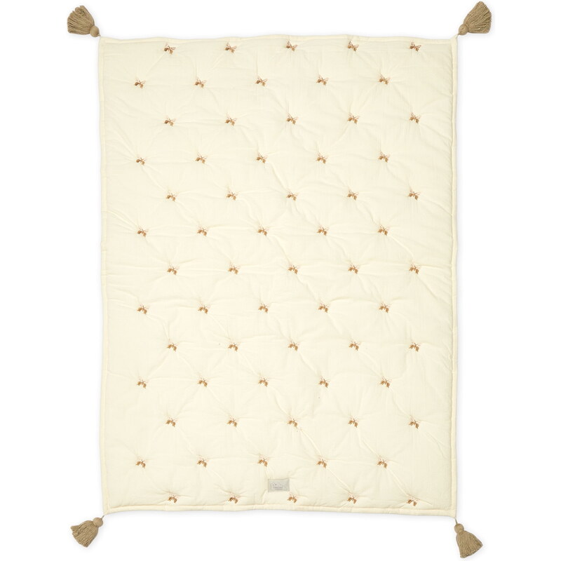 Cam Cam ApS Prešívaná prikrývka pre bábätko Butterfly Embroidered 120 66042406