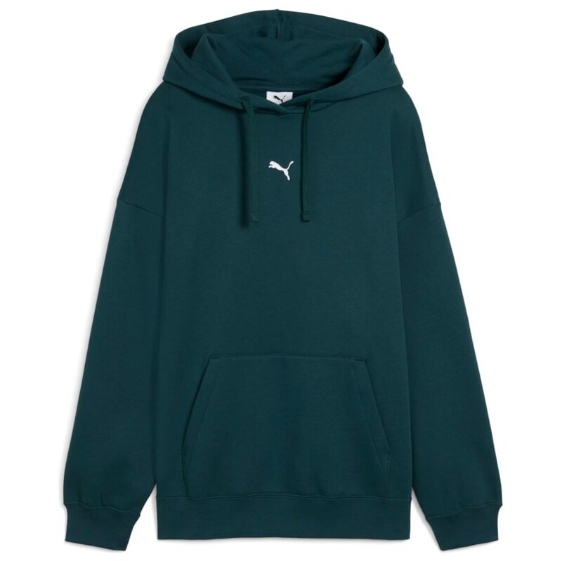 Puma ESS Oversized Hoodie FL green 66043533
