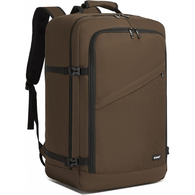 KONO Batoh - viacúčelový, ideálny na pracovné cesty, hnedý 66043672