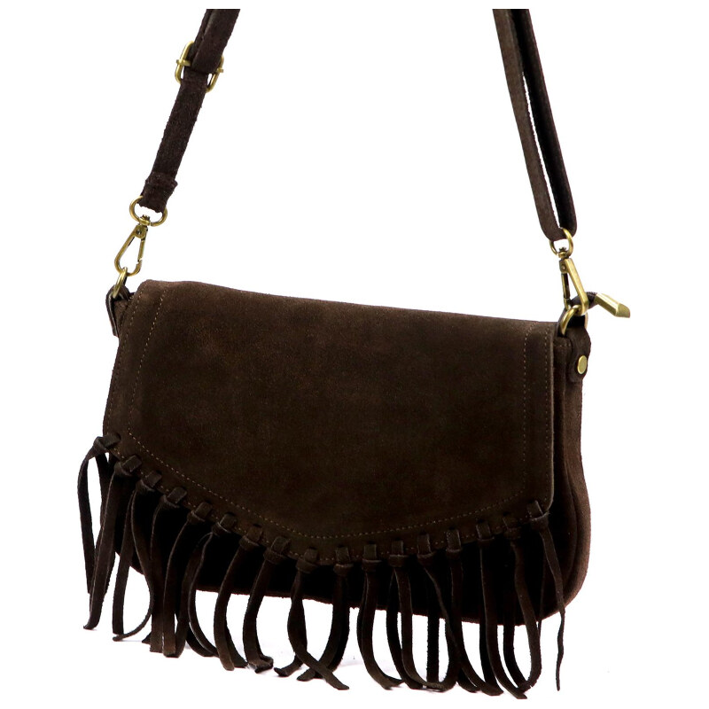 Kožená kabelka Luka hnedá KZ2259399 66044802