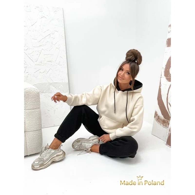 Resti Womens Two-Color Cotton Tracksuit Set 66045234