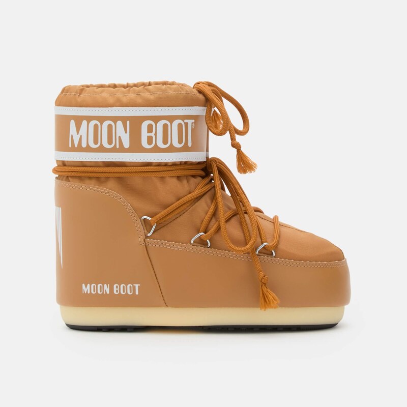Dámske hnedé snehule Moon Boot Icon Low Nylon 66048702