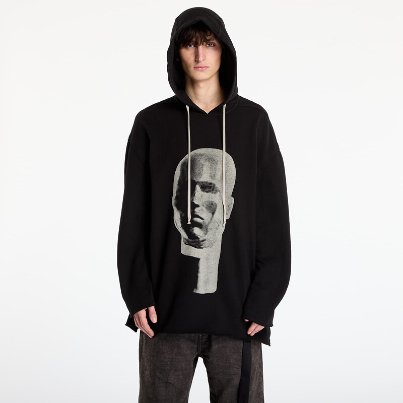 Mikina Rick Owens DRKSHDW Peter Hoodie Black/ Pearl S 66045899