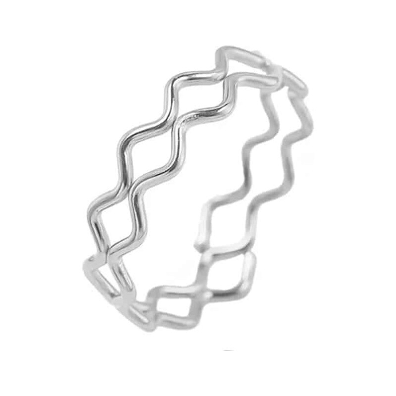 Oceľový prsteň Glare 454 - 53 66045308