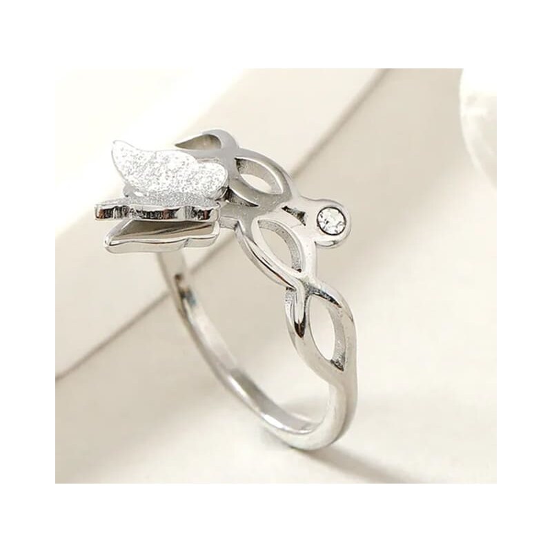 Oceľový prsteň Glare 460 - 50 66045322