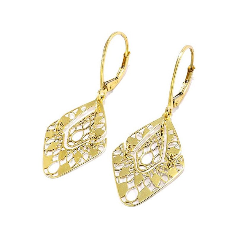 Zlaté náušnice Glare 519 66045318