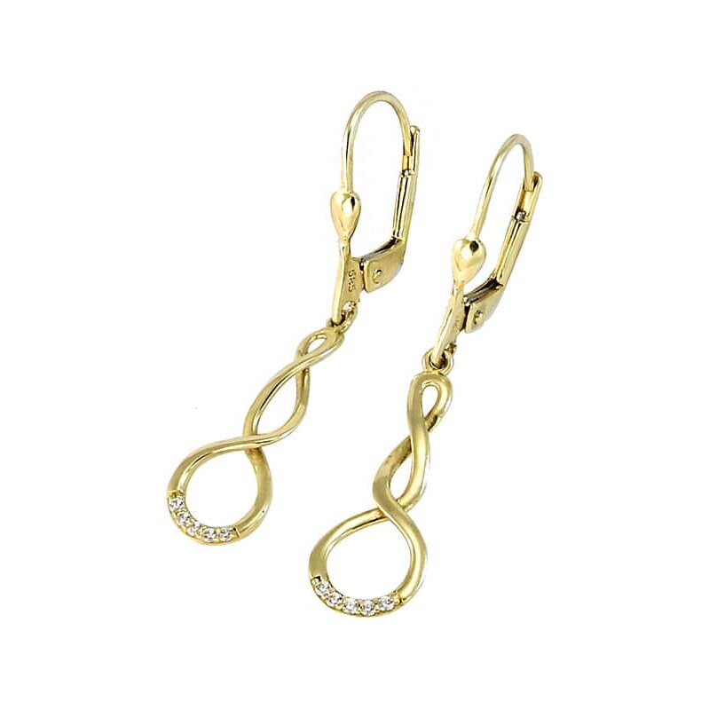 Zlaté náušnice Glare 516 66045315