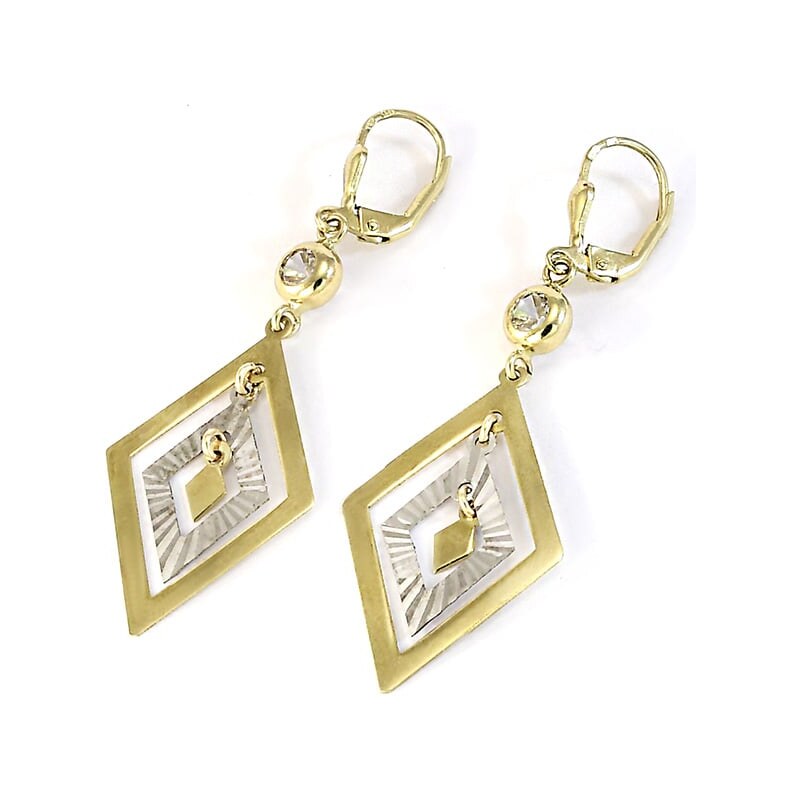 Zlaté náušnice Glare 511 66045310