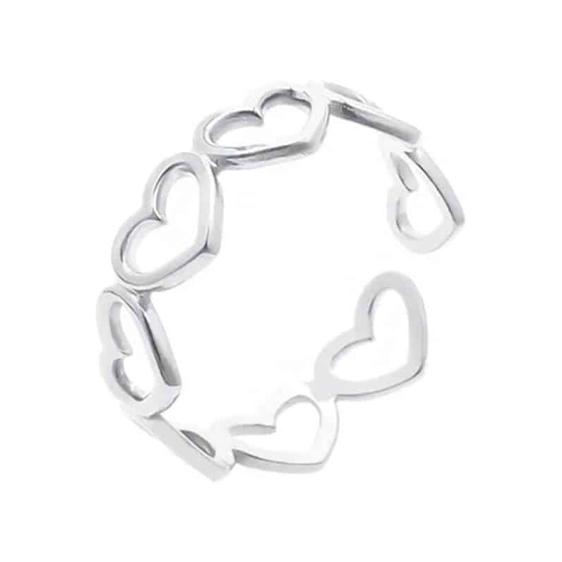 Oceľový prsteň Glare 464 - 53 66045327