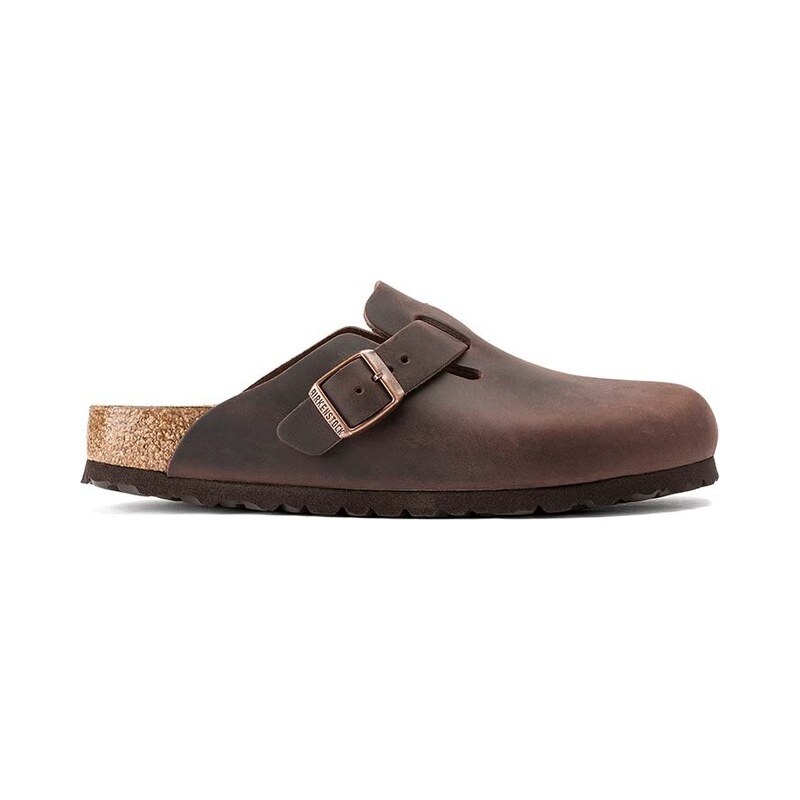 Kožené šľapky Birkenstock Boston 25855203