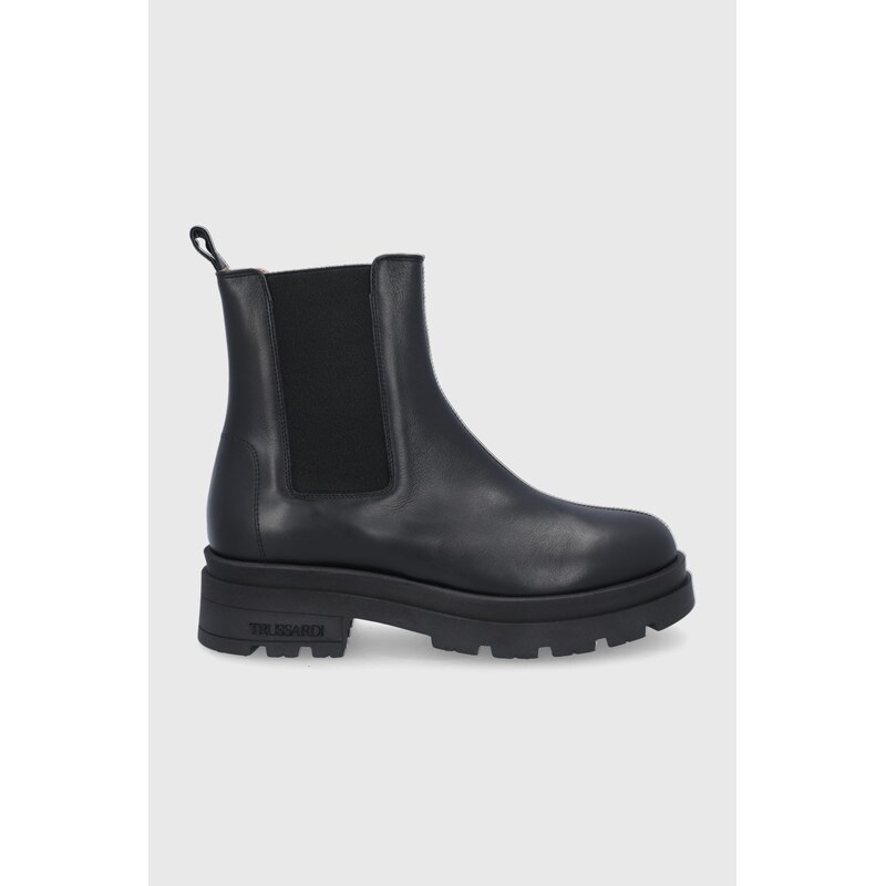 Trussardi Kožené topánky Beatles 64297421