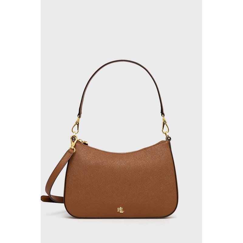 Kožená kabelka Lauren Ralph Lauren 35216263