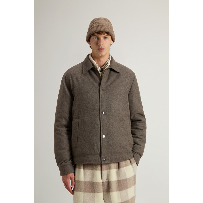 BUNDA WOOLRICH WOOL KEATING SHIRT JACKET 66045726