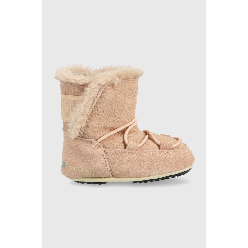 Moon Boot Detské semišové snehule Moon Boot Crib 36768621
