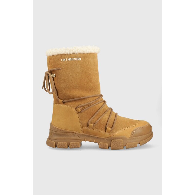 semišové snehule Love Moschino 36707498