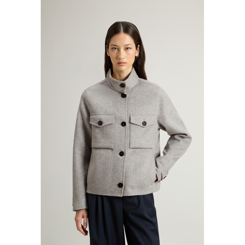 BUNDA WOOLRICH DOUBLE WOOL JACKET 66045744