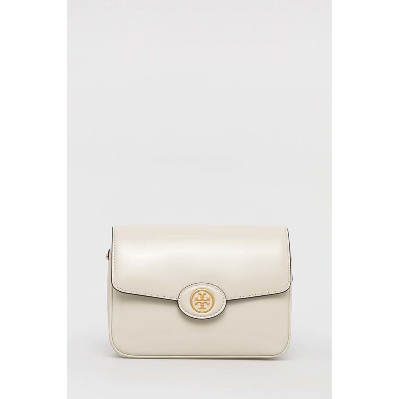 Kožená kabelka Tory Burch Robinson Spazzolato 64299981