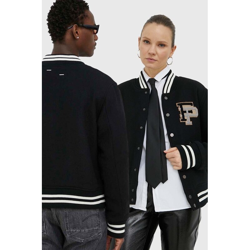 Filling Pieces Vlnená bunda bomber Filling Pieces Varsity Jacket 45137977