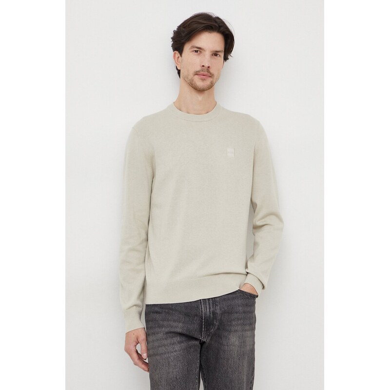 BOSS Orange Sveter s prímesou kašmíru BOSS BOSS CASUAL 47399076