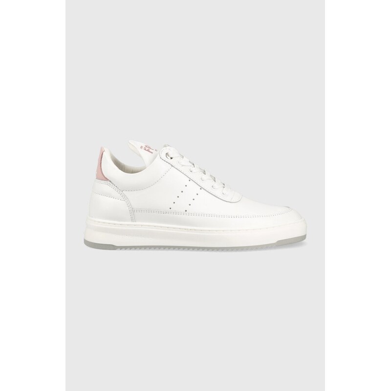 Kožené tenisky Filling Pieces Low Top Bianco 45137998