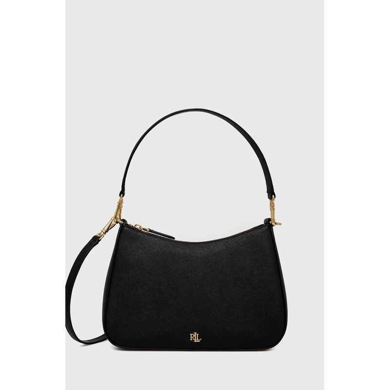 Kožená kabelka Lauren Ralph Lauren 35387880