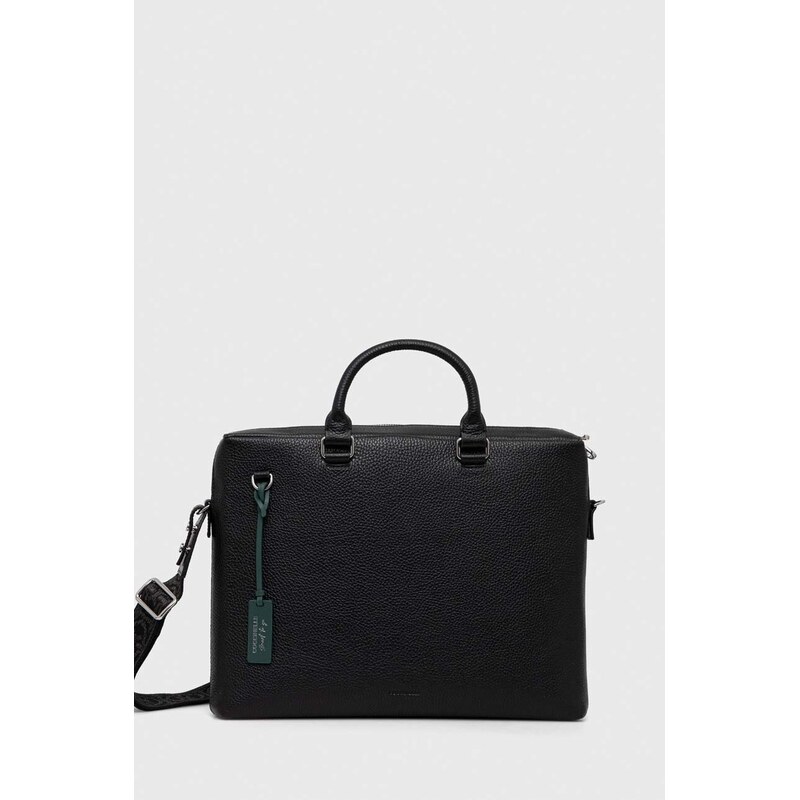 Kožená taška na notebook Coccinelle 64302303