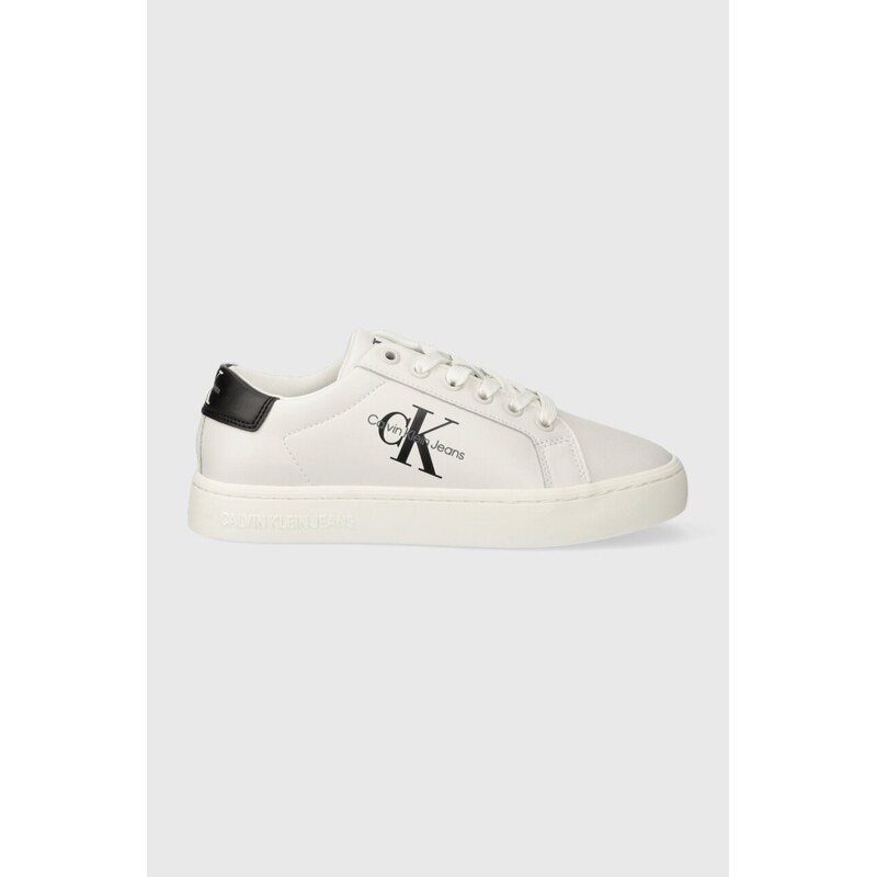 Kožené tenisky Calvin Klein Jeans CLASSIC CUPSOLE LACEUP LTH WN 45283009