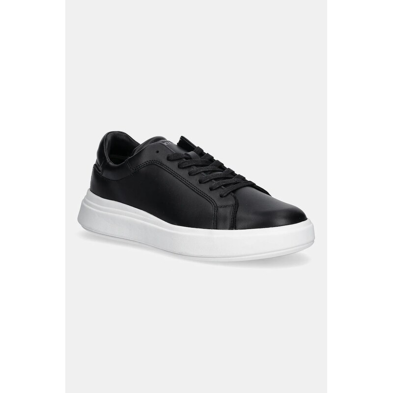 Kožené tenisky Calvin Klein LOW TOP LACE UP LTH 58149179