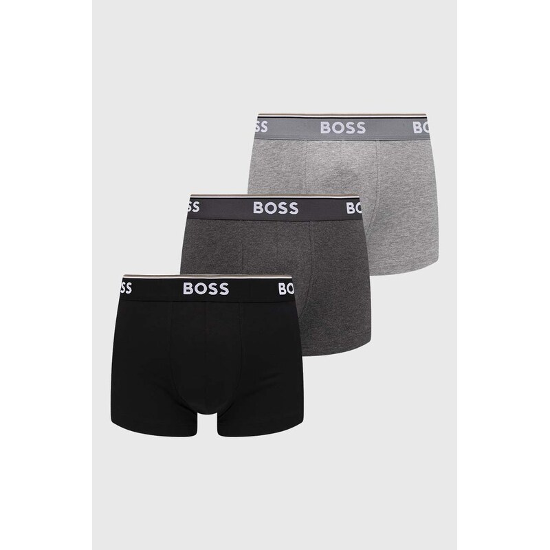 Boxerky BOSS (3-pak) Trunk 3P Power 64175801
