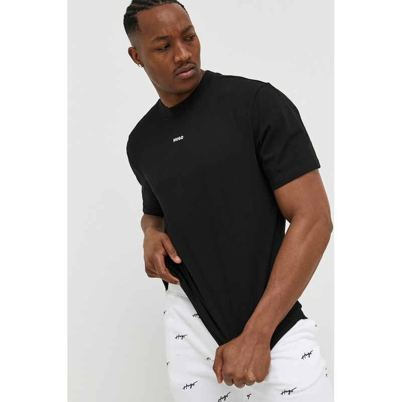 Bavlnené tričko HUGO Dapolino 39537955