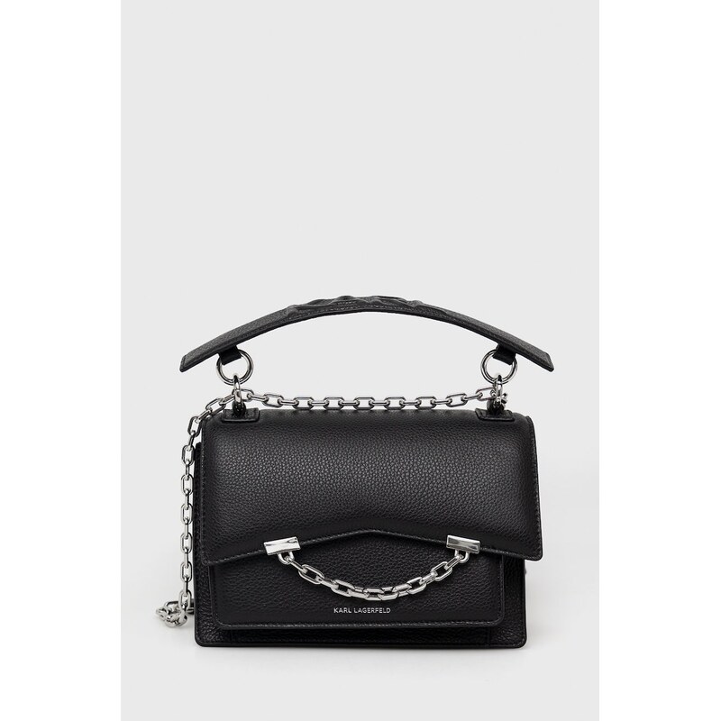 Kožená kabelka Karl Lagerfeld 33904551