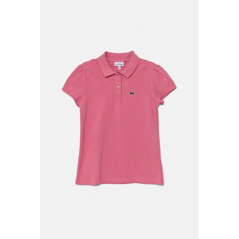 Lacoste detská bavlenná polokošeľa 55327351