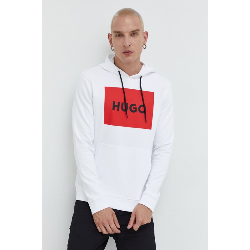 Bavlnená mikina HUGO 34096405