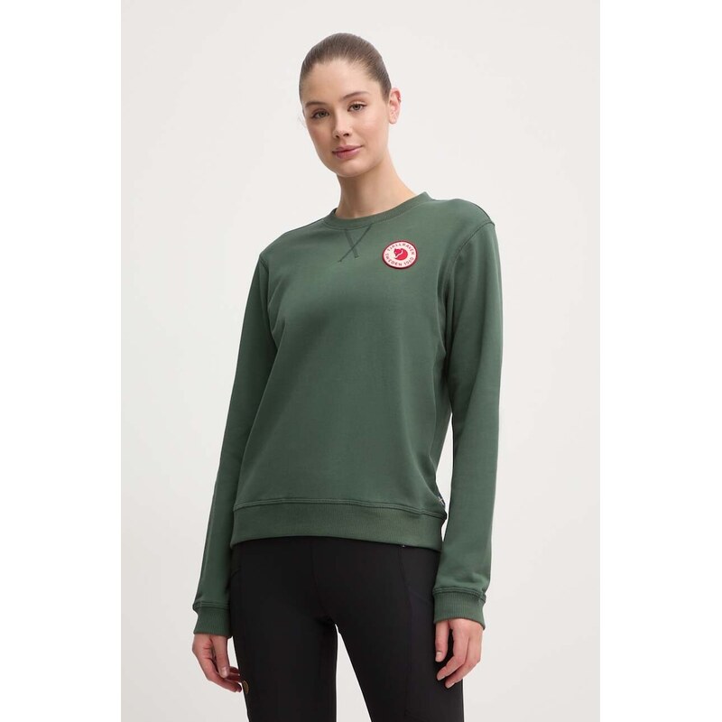 Bavlnená mikina Fjallraven 1960 Logo Badge Sweater 46350115