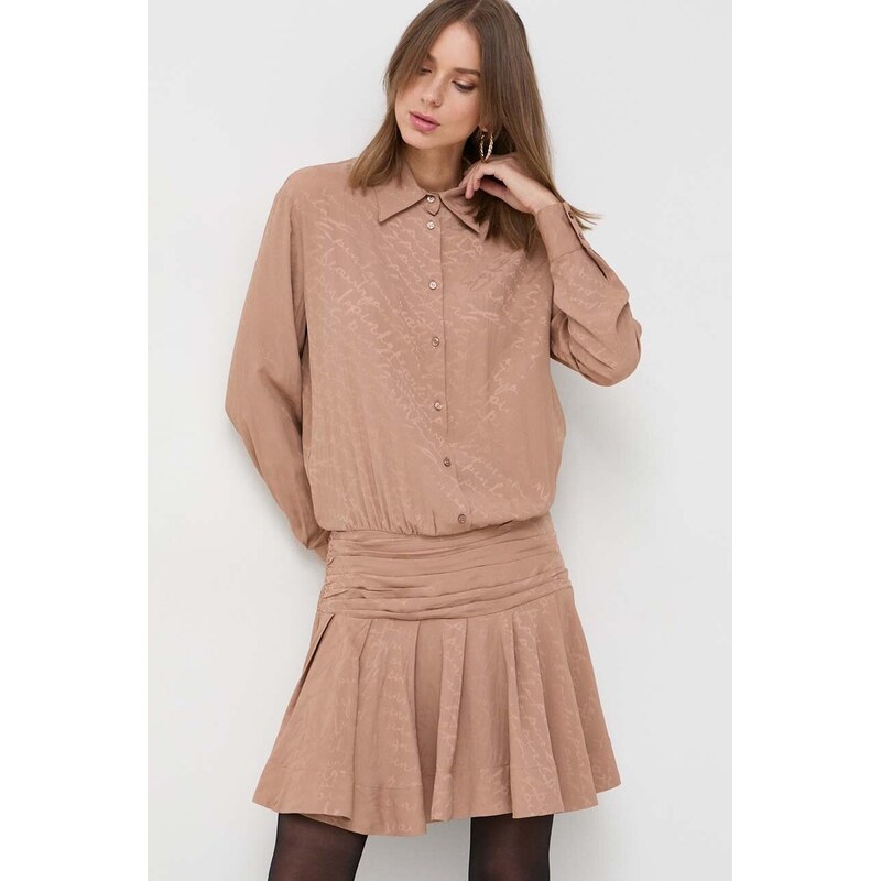 Šaty s prímesou hodvábu Pinko 46394222