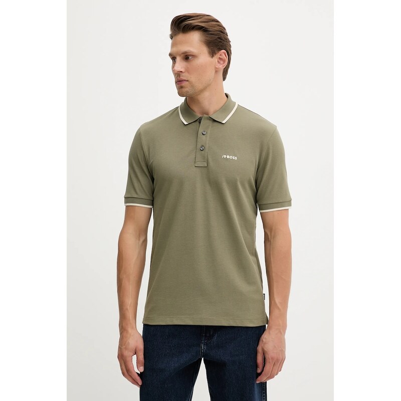 Bavlnené polo tričko BOSS Parlay 190 64767247