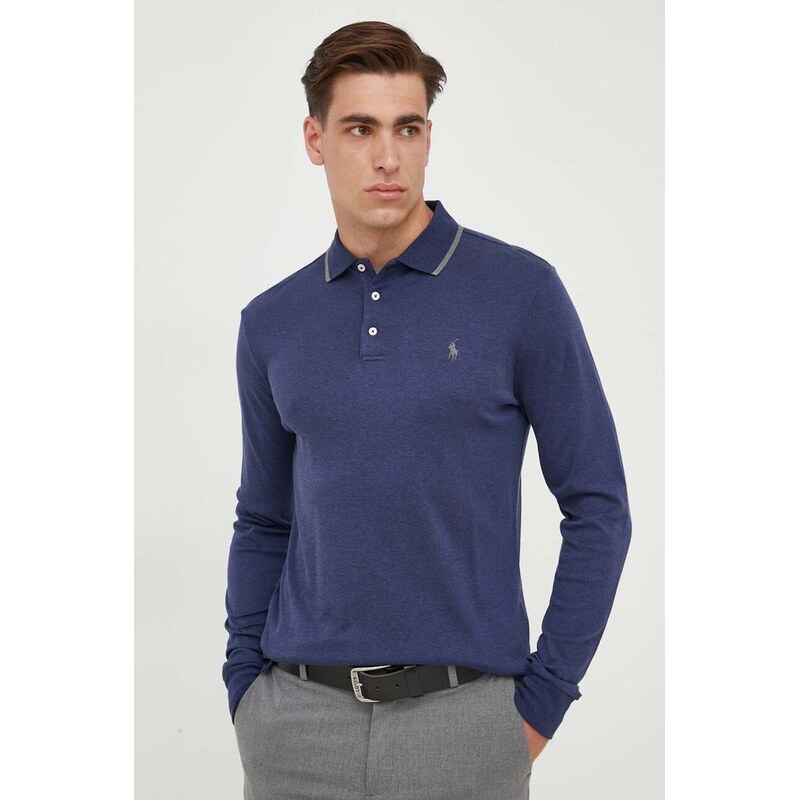 Bavlnené tričko s dlhým rukávom Polo Ralph Lauren 64463557