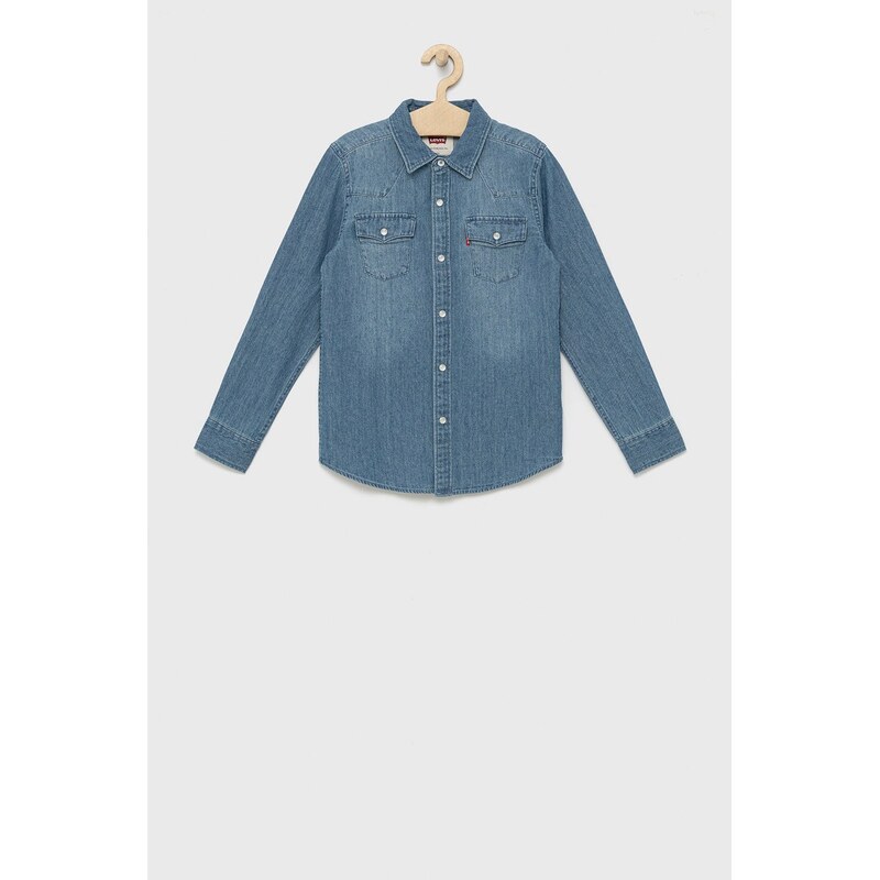 Detská bavlnená košeľa Levis 30969207